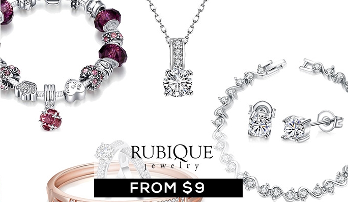 Rubique Swarovski Element Jewellery  FROM $9