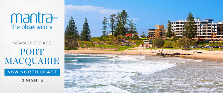 Stunning Beachfront Views at Mantra The Observatory Port Macquarie