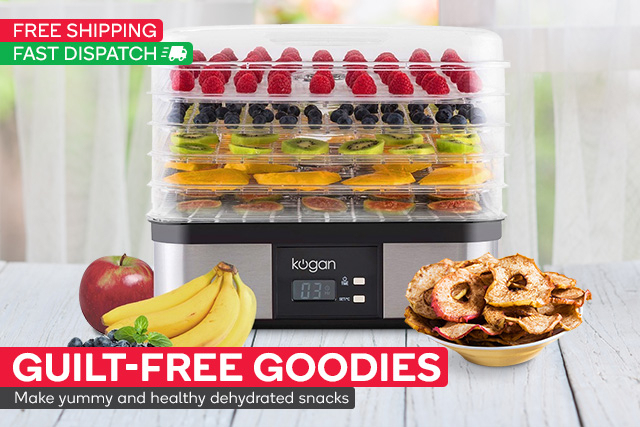 HALF PRICE: Food Dehydrator Now $49 – Make Healthy Snacks!