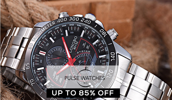 Pulse Watches UP TO 85% OFF