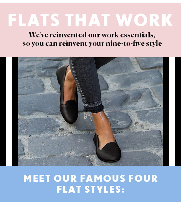 Update Your Work-Drobe With 2 for $30 Flats!