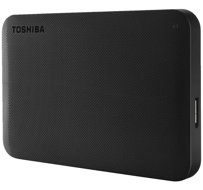 Toshiba PORTABLE 2.5″ DRIVE: 2TB Canvio Ready, Black, USB3.0