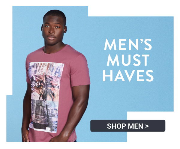 The latest in Menswear… MEN’S NEW SEASON FASHION