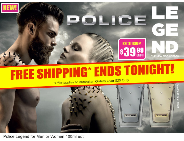 FREE SHIPPING* On Fragrances – ENDS TONIGHT