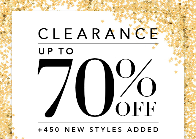 BE QUICK! Up to 70% off sale including ankle boots, flats & more