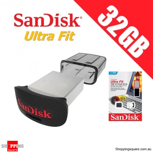 SanDisk Ultra Fit 32GB USB Flash Drive 3.0 Memory Stick Pendrive Thumb 150MB/s $ 9.95