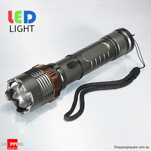 3000lm CREE XM-L T6 LED Zoomable Flashlight 18650 Torch. Only $9.95