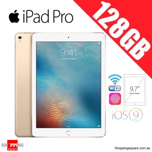 Apple iPad Pro 128GB 9.7 inches Wi-Fi Tablet Gold $ 749.95