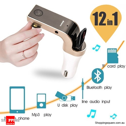 Bluetooth Handsfree MP3 Car Kit $9