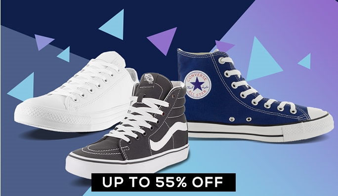 Classic Sneakers – Converse, Vans & More UP TO 55% OFF