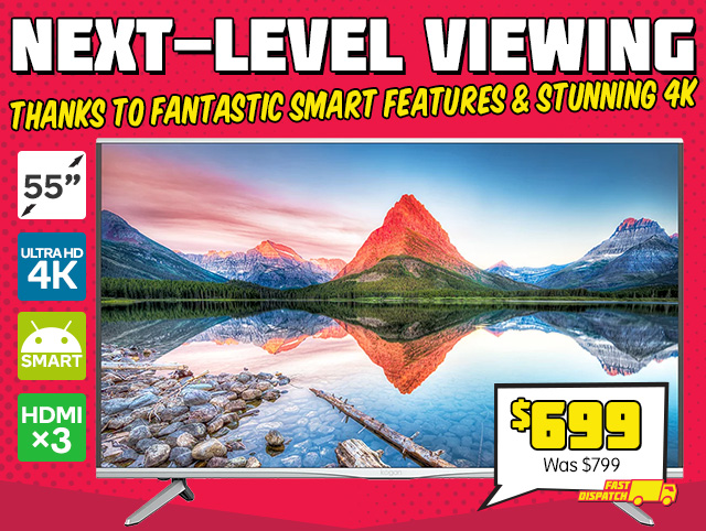 55″ 4K Smart TV Now $699 – Massive Price Drop!