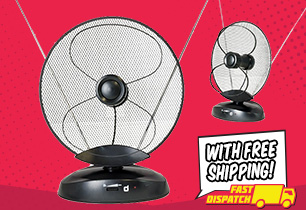 Dick Smith Amplified Indoor Mesh Dish Antenna