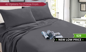 From $29 for an Egyptian Cotton Flannelette Sheet Set