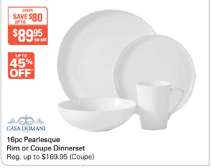 Great Range of Dinnerset & Cutlery Sets 40-60% OFF