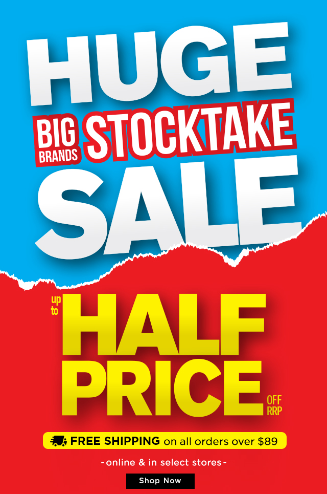 ? Big Brand Stocktake Sale!