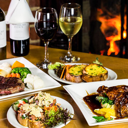 Lunch or dinner for two people + glass of wine each is $39 (valued up to $77)