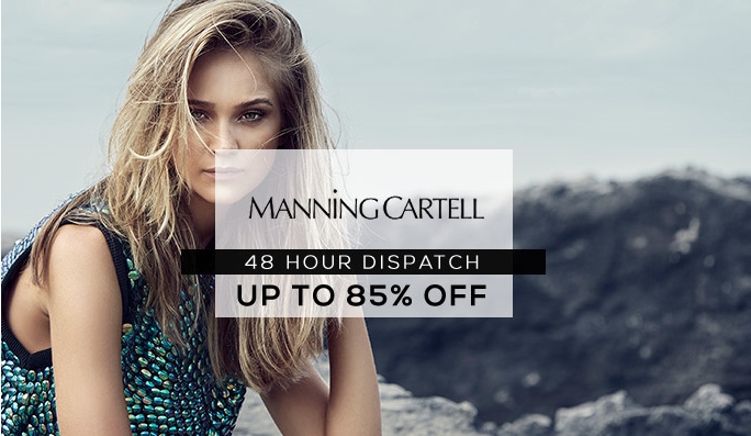 Manning Cartell  UP TO 85% OFF RRP