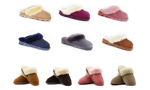 Pair of Ozlamb Ugg Luxy Wool Slippers ($44) or Wedge Slippers ($49)