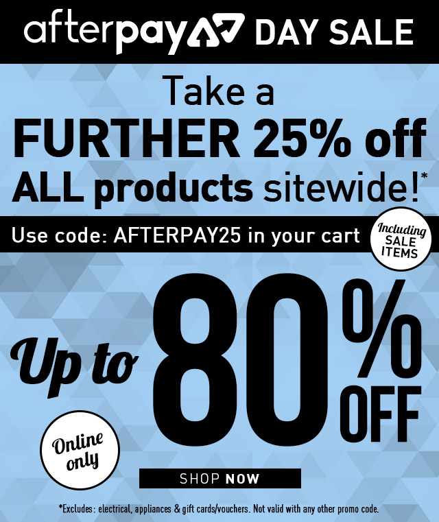 Take a FURTHER 25% off ALL Products!