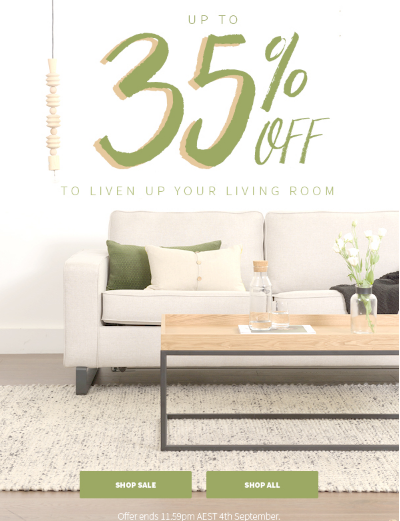 Living Room Sale | Come home to something wonderful!