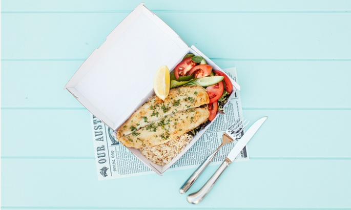 $7 for Grilled Fish with Rice or Chips, Salad and Water at Costi’s Fish and Chips, Suncorp Plaza (Up to $14.40 Value)