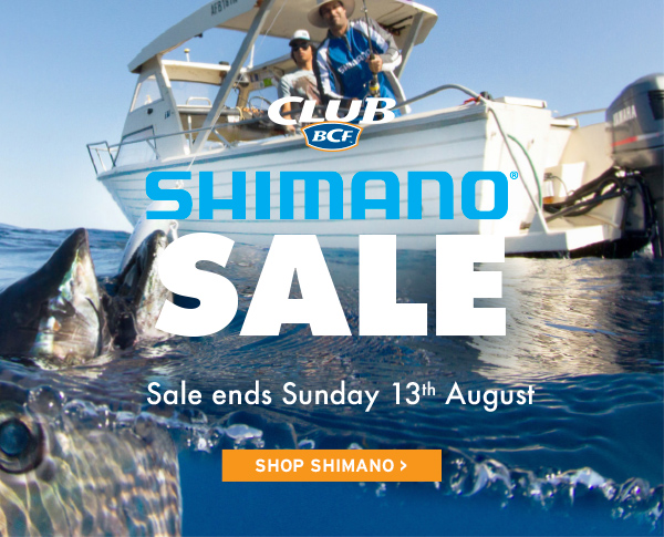 Club BCF Shimano Sale on now | Fishing and Apparel!