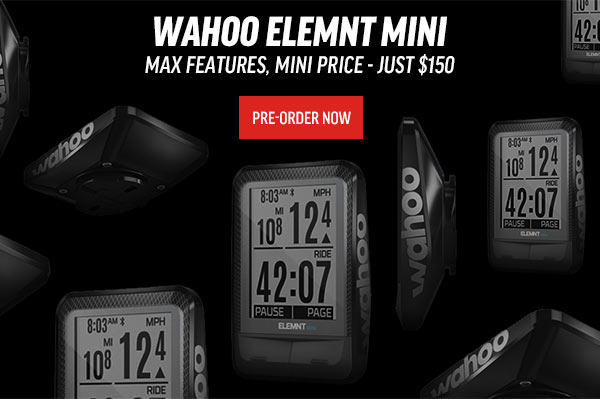 New Wahoo Elemnt Mini just $150 | Indoor trainers from $159