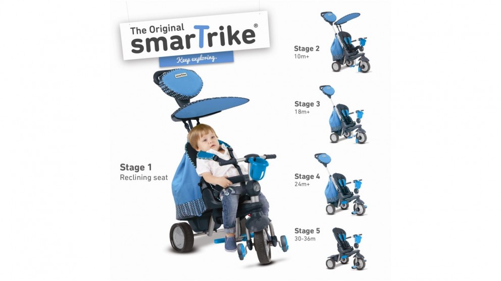 SmarTrike Tricycle – Splash Blue $97