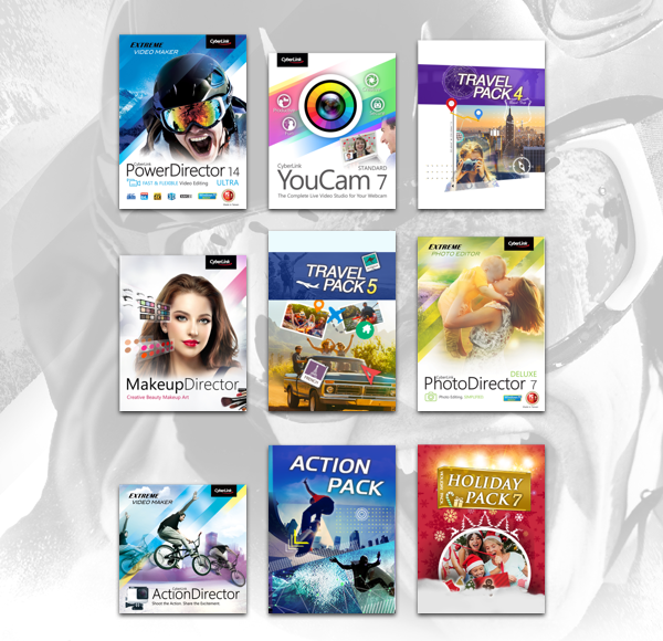 Our new Software Bundle: Video & Photo Editing presented by Cyberlink