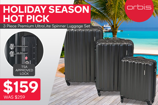 Luggage Sets Priced to CLEAR | 3pc Sets from $89