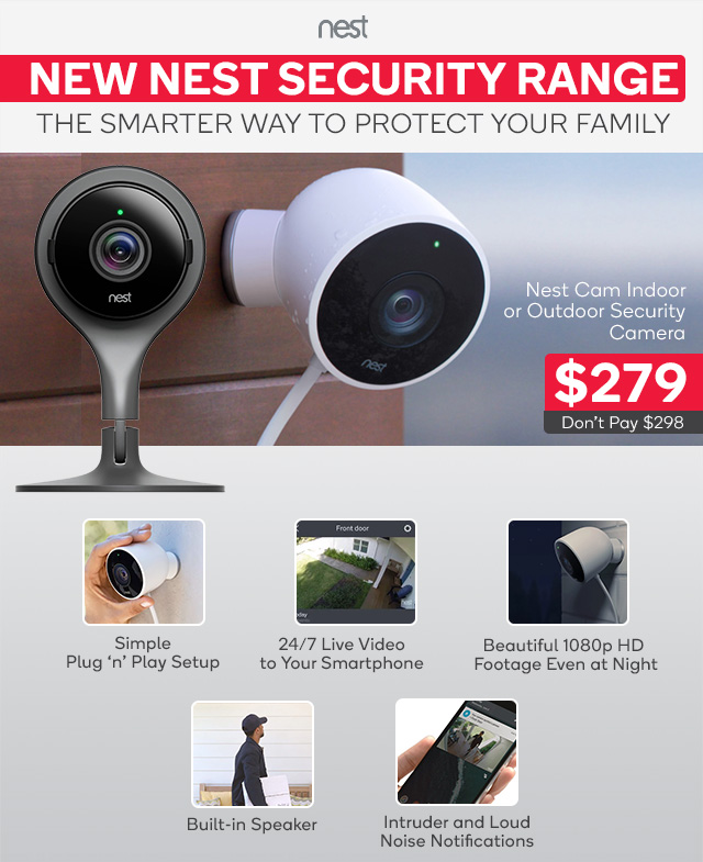 NEW Nest Camera Range – Smart & Simple Home Security for Less