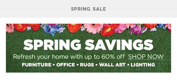Spring Sale