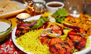 Three-Course Indian Dinner with Wine for Two ($49) or Four People ($95) at Zinger Taj, McMahons Point (Up to $188 Value)