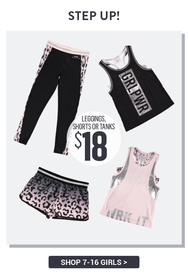 Girls’ 7-16 Activewear