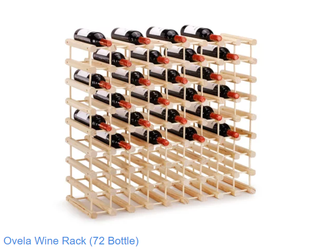 RICE DROP: Ovela Wine Rack (72 Bottle)