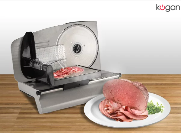 PRICE DROP: Kogan Electric Deli Meat & Food Slicer  $ 59 | FREE SHIPPING