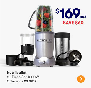 NutriBullet 12-Piece Set for $169.00 (Save $ 60.00)