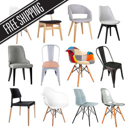 Set of 4 Stackable Dining Chair | White for $179
