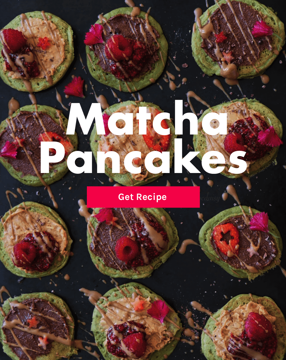 Vegan + GF Matcha Pancake Recipe