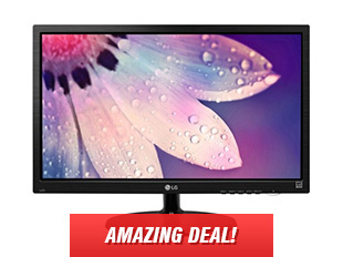 LG 21.5″ Widescreen LED Monitor for $99