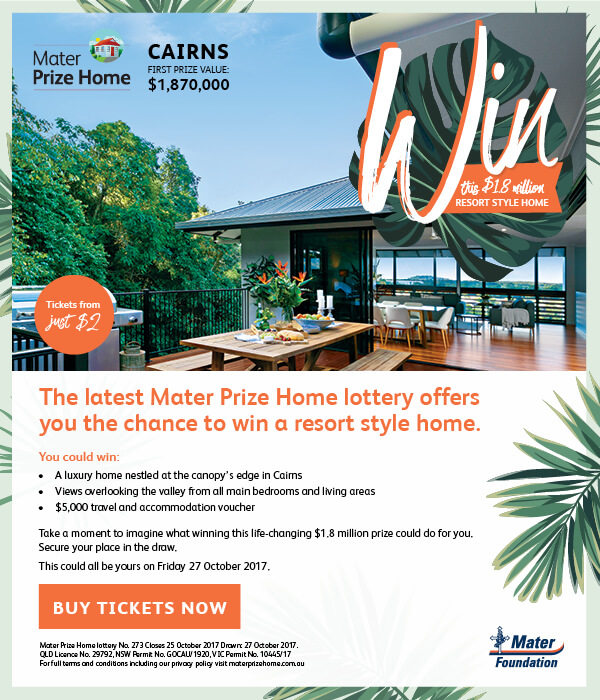 Win a $1.8 million resort style home