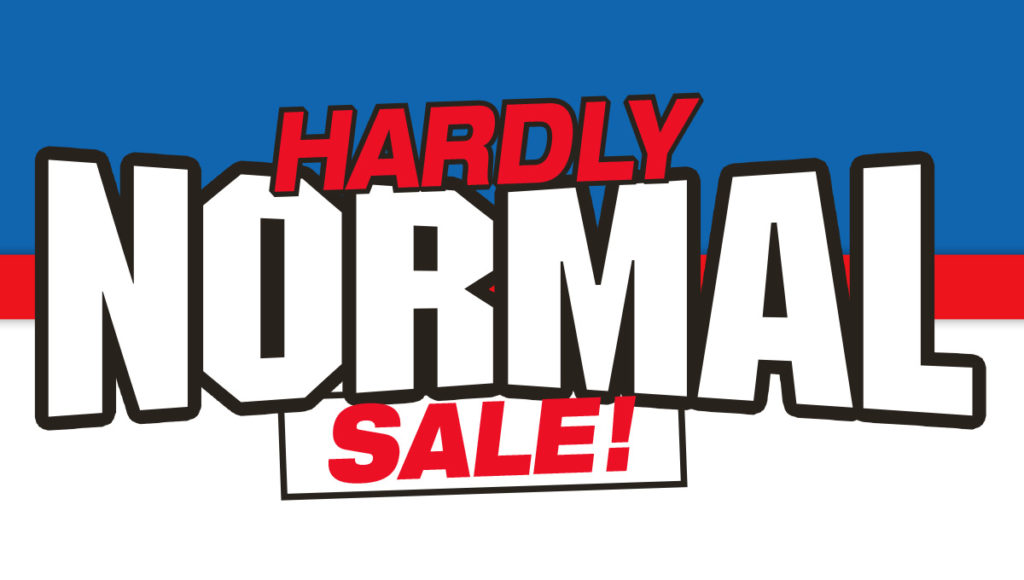 Hardly Normal Deals in store & online. Hurry! Ends 17th September