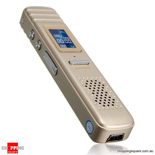 8GB Digital LCD Audio Voice Recorder Dictaphone MP3 Speaker USB Pen for $ 19.95