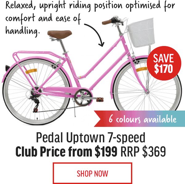 Pedal Uptown 7-Speed (Pink) for $199