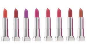 $19.95 for an Eight-Pack Maybelline Colour Sensational Lipsticks