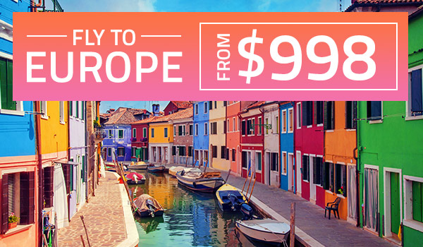 Fly from $998: See EU in Europe!