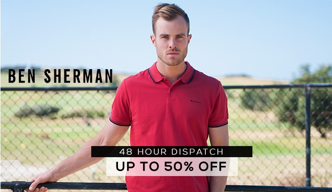 Ben Sherman Polos  UP TO 50% OFF