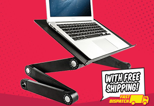 Kogan Adjustable Laptop and Tablet Stand with Mouse Pad $30 FREE SHIPPING