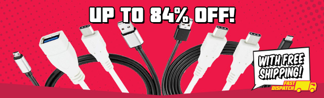 Essential Computer Cables (with Fast Dispatch) UP TO 80% OFF