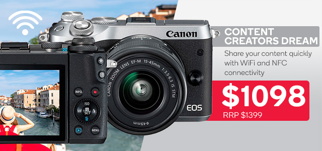 Canon EOS M6 Mirrorless Camera